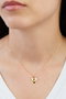 Heliophilia Silver Collar de Metal en Oro CHRM15022